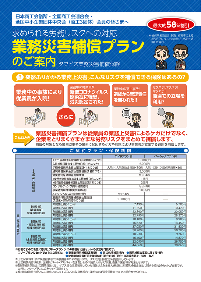 業務災害補償保険